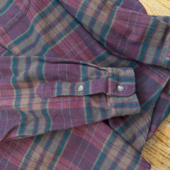 Vintage Y2K Ralph Lauren Heavyweight Flannel Shirt Jacket - size L - Picture 10 of 14
